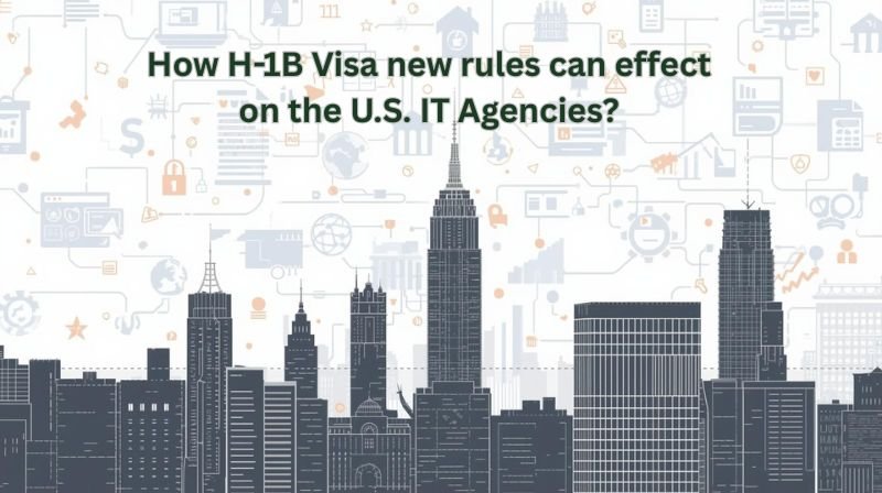 h1b visa rules effect US IT Agencies