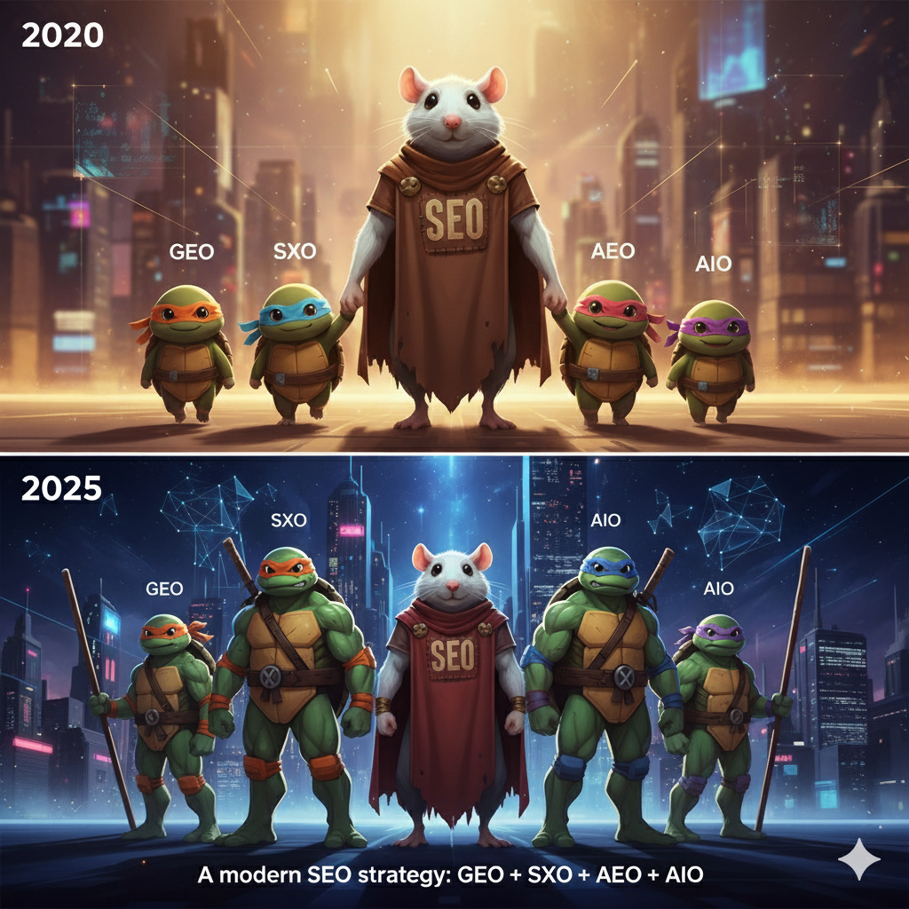 Modern SEO Strategy with AIO, AEO, and GEO