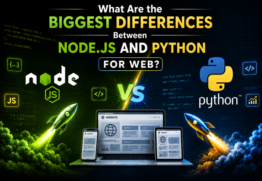 What Are the Biggest Differences Between Node.js and Python for Web?
